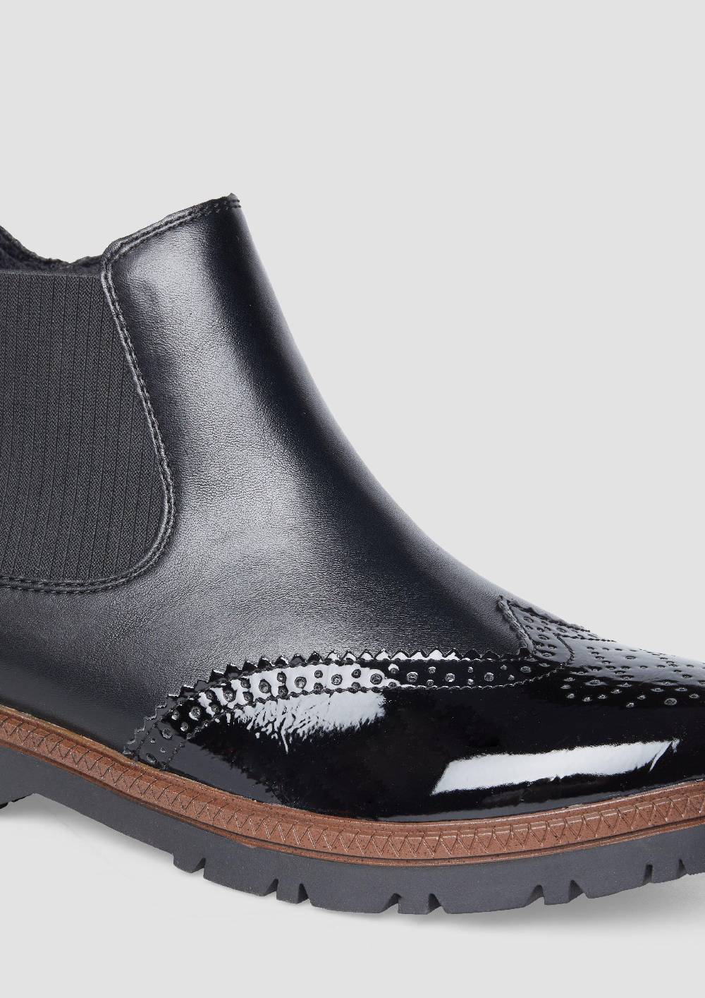 S.Oliver Chelsea Boots in Leder-Optik Zeitbegrenzte Promotion