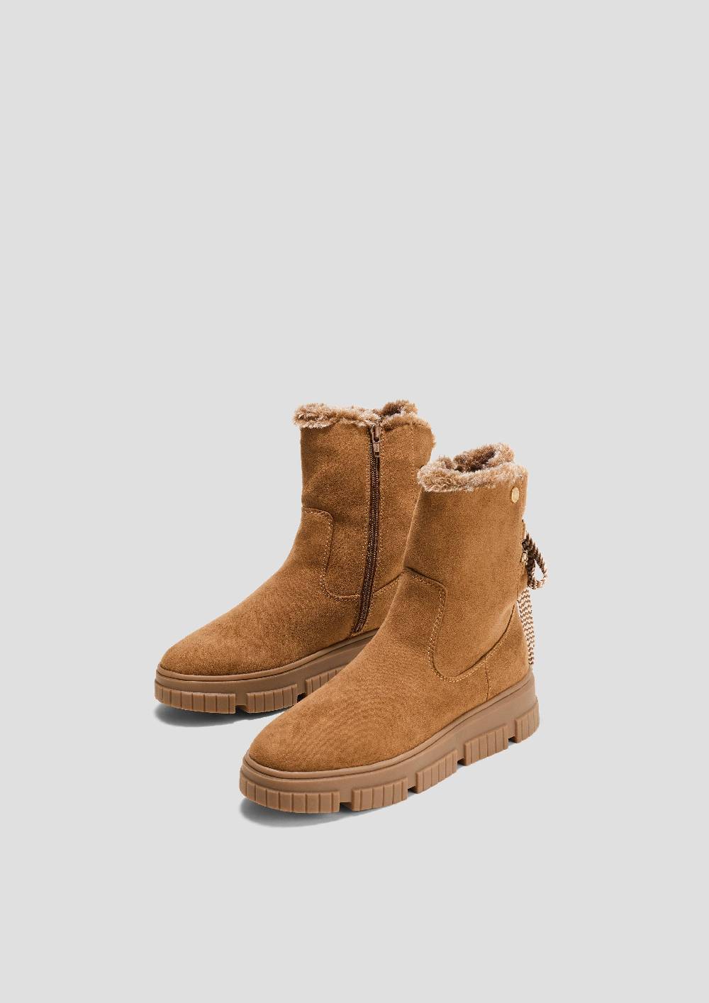 S.Oliver Winterstiefel mit Kunstfellfutter Fabrikladen