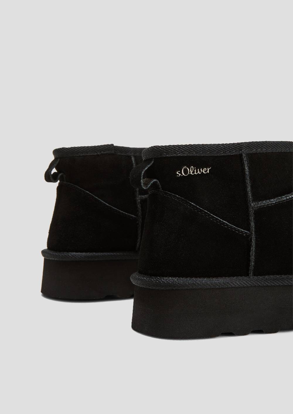 S.Oliver Stiefel mit Teddyplüsch-Futter 50% Rabatt für begrenzte Zeit
