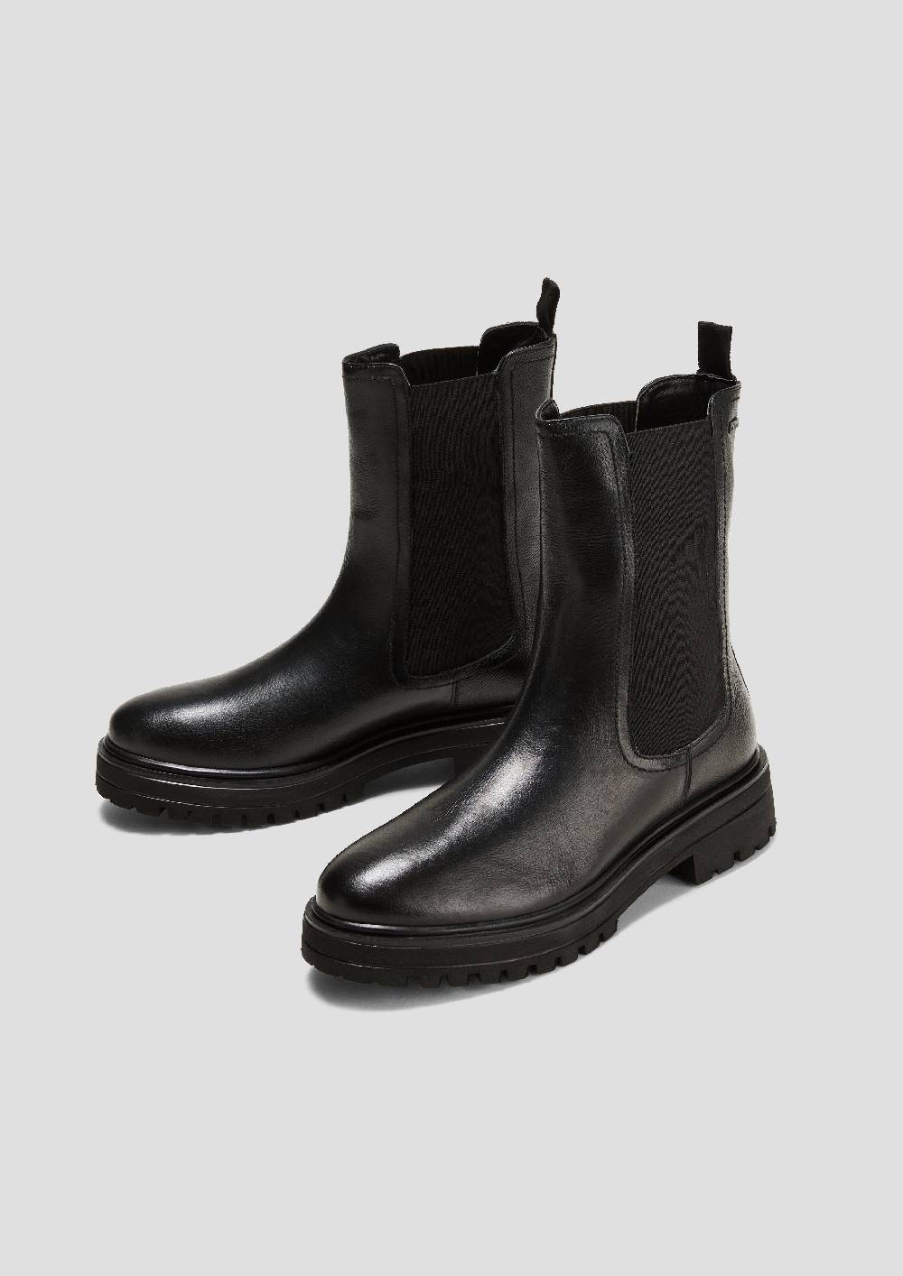 S.Oliver Chelsea Boots aus Glattleder Rabatte dieses Monats