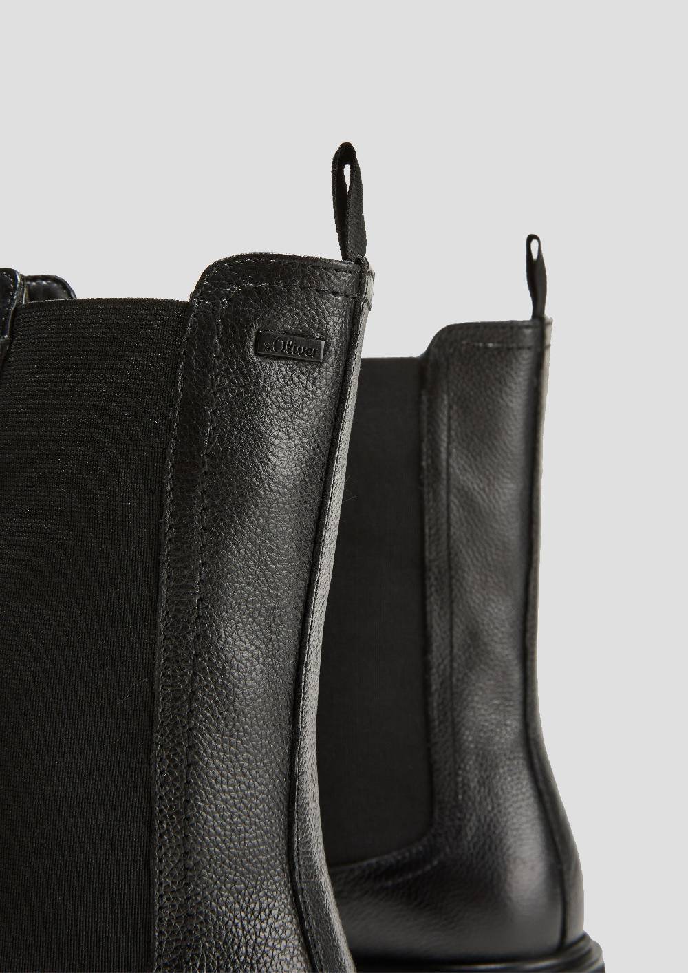 S.Oliver Chelsea Boots aus Glattleder Rabatte dieses Monats