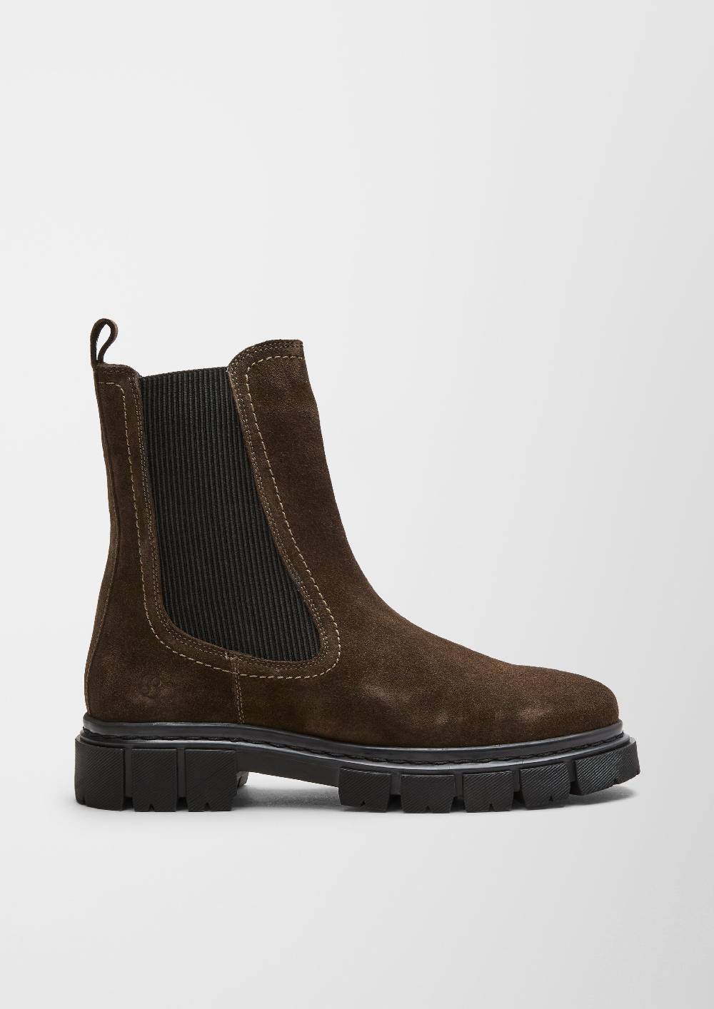 S.Oliver Stiefel aus Veloursleder Verkauf