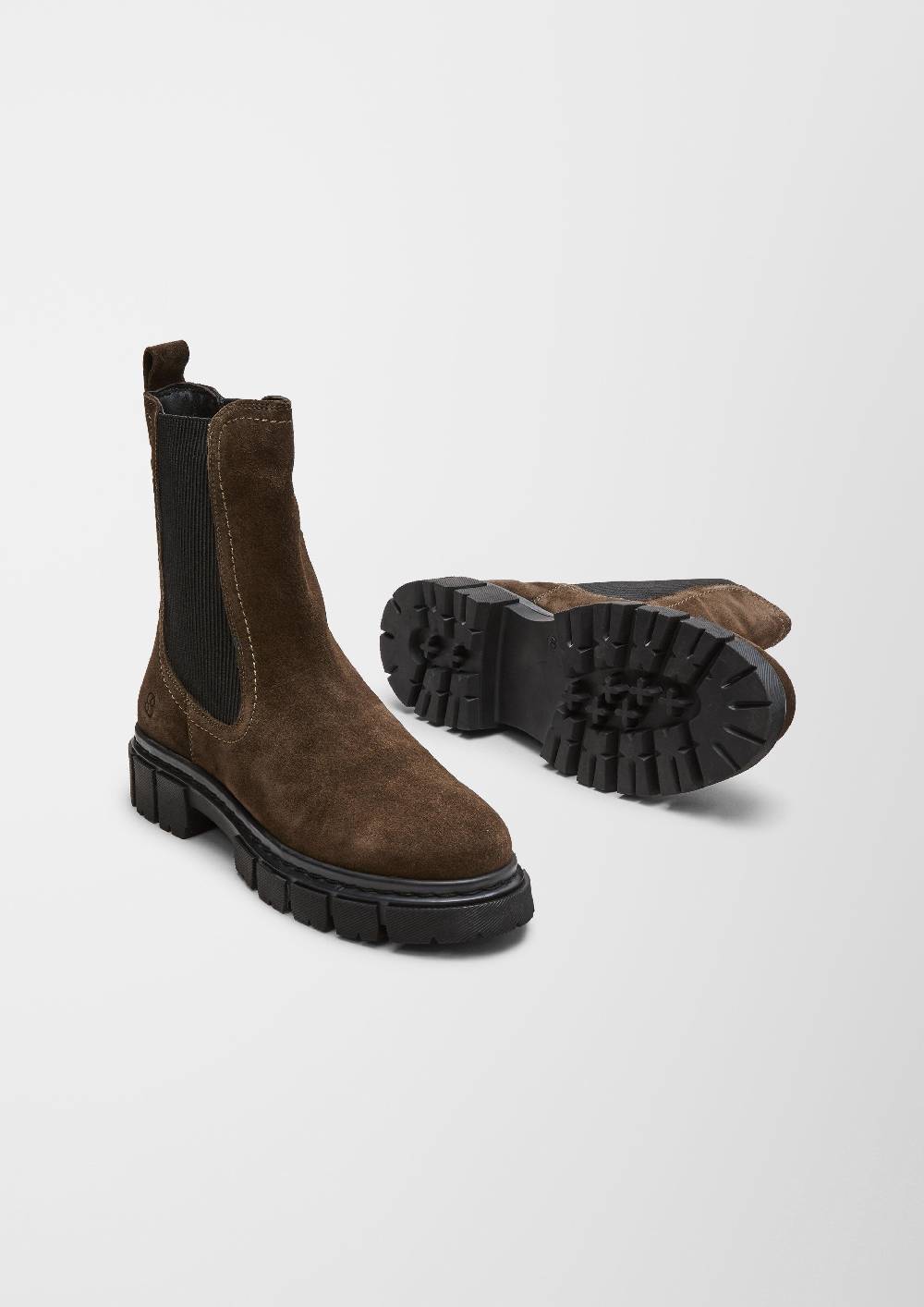 S.Oliver Stiefel aus Veloursleder Verkauf