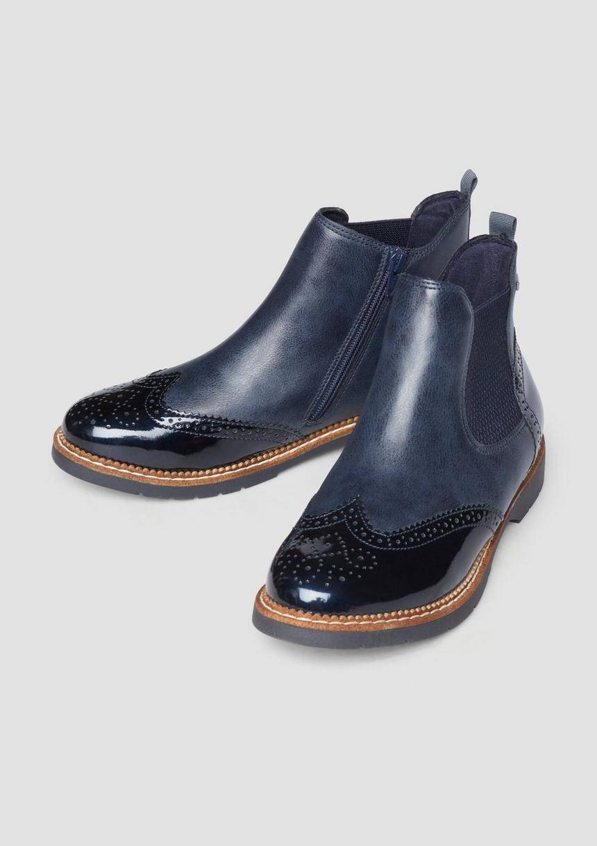 S.Oliver Chelsea-Boots aus Kunstleder Angebote