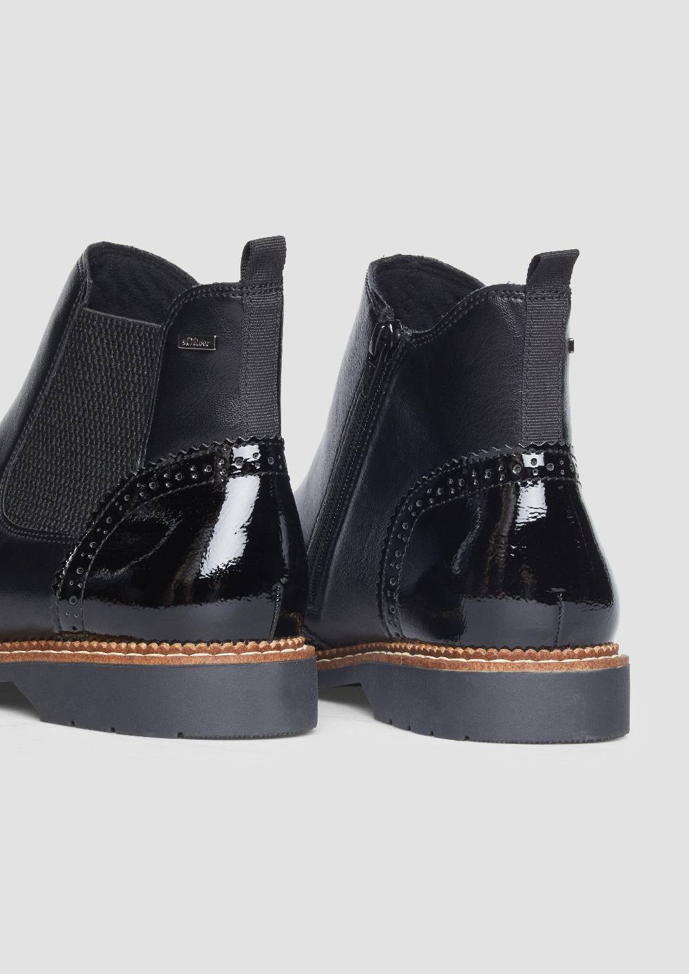 S.Oliver Chelsea-Boots aus Kunstleder Hotsell
