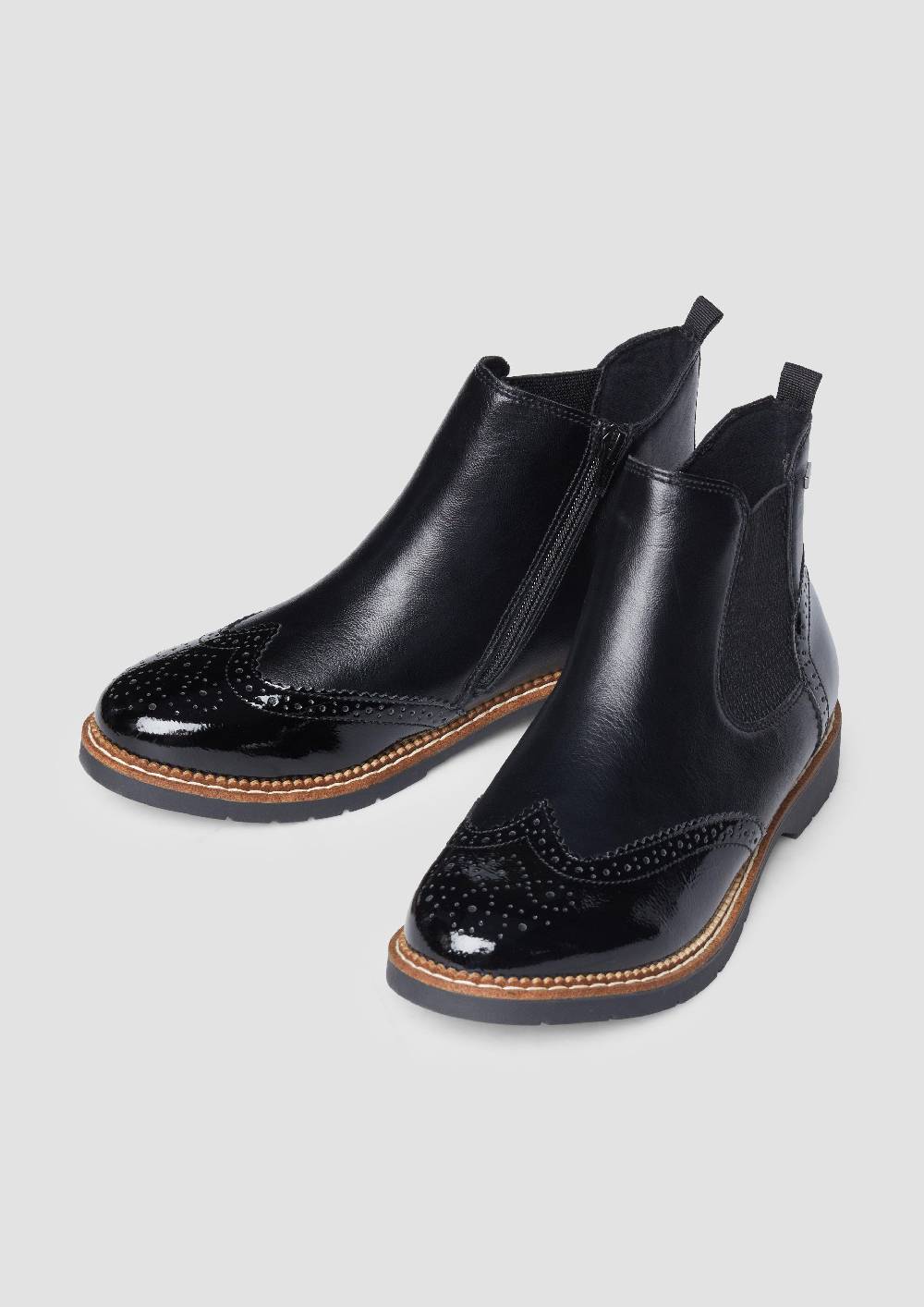 S.Oliver Chelsea-Boots aus Kunstleder Hotsell