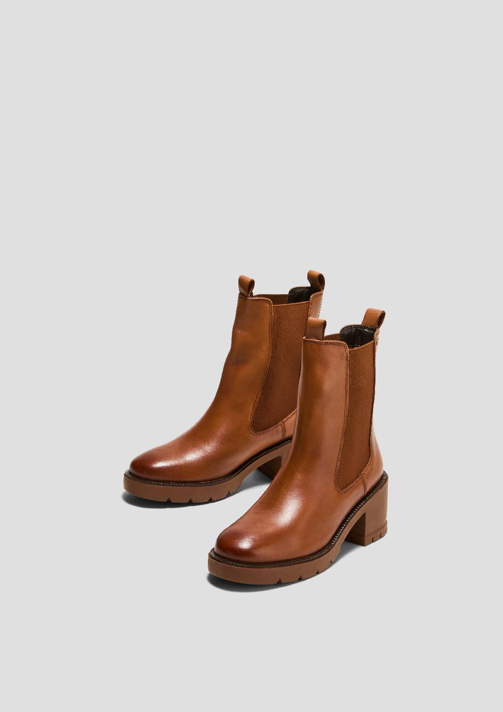 S.Oliver Stiefelette aus Schafsleder Günstiger Verkauf