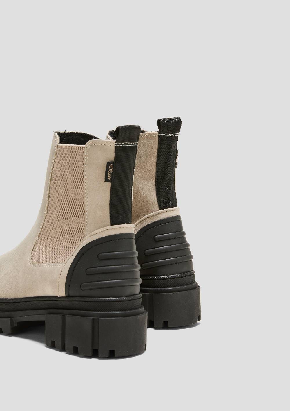 S.Oliver Chelsea Boots mit Kontrast-Detail Meist gekauft