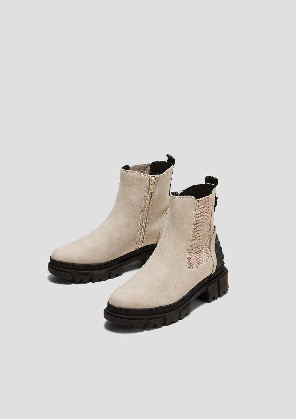 S.Oliver Chelsea Boots mit Kontrast-Detail Meist gekauft