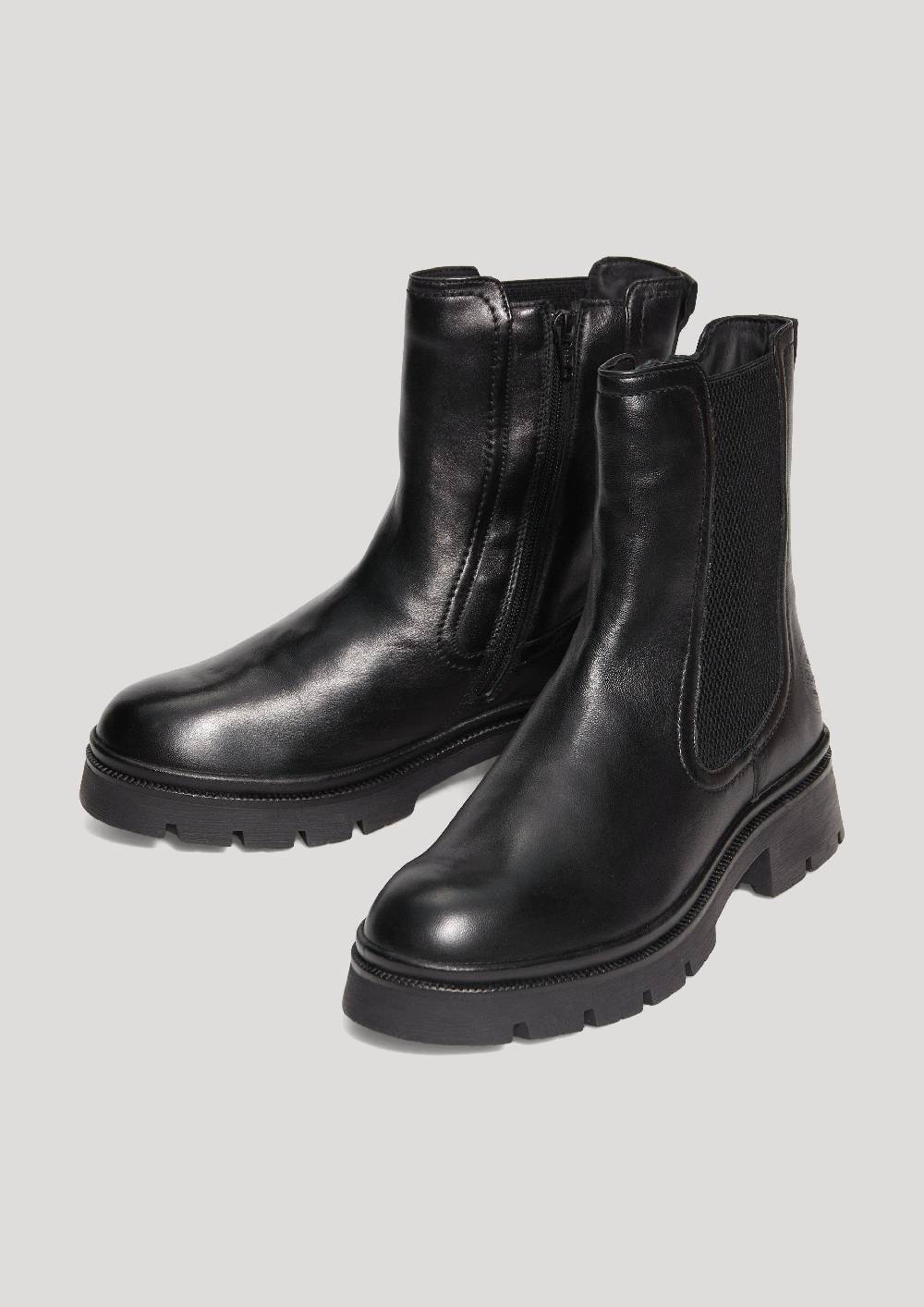 S.Oliver Chelsea Boots aus Schafsleder Fabrikpreis