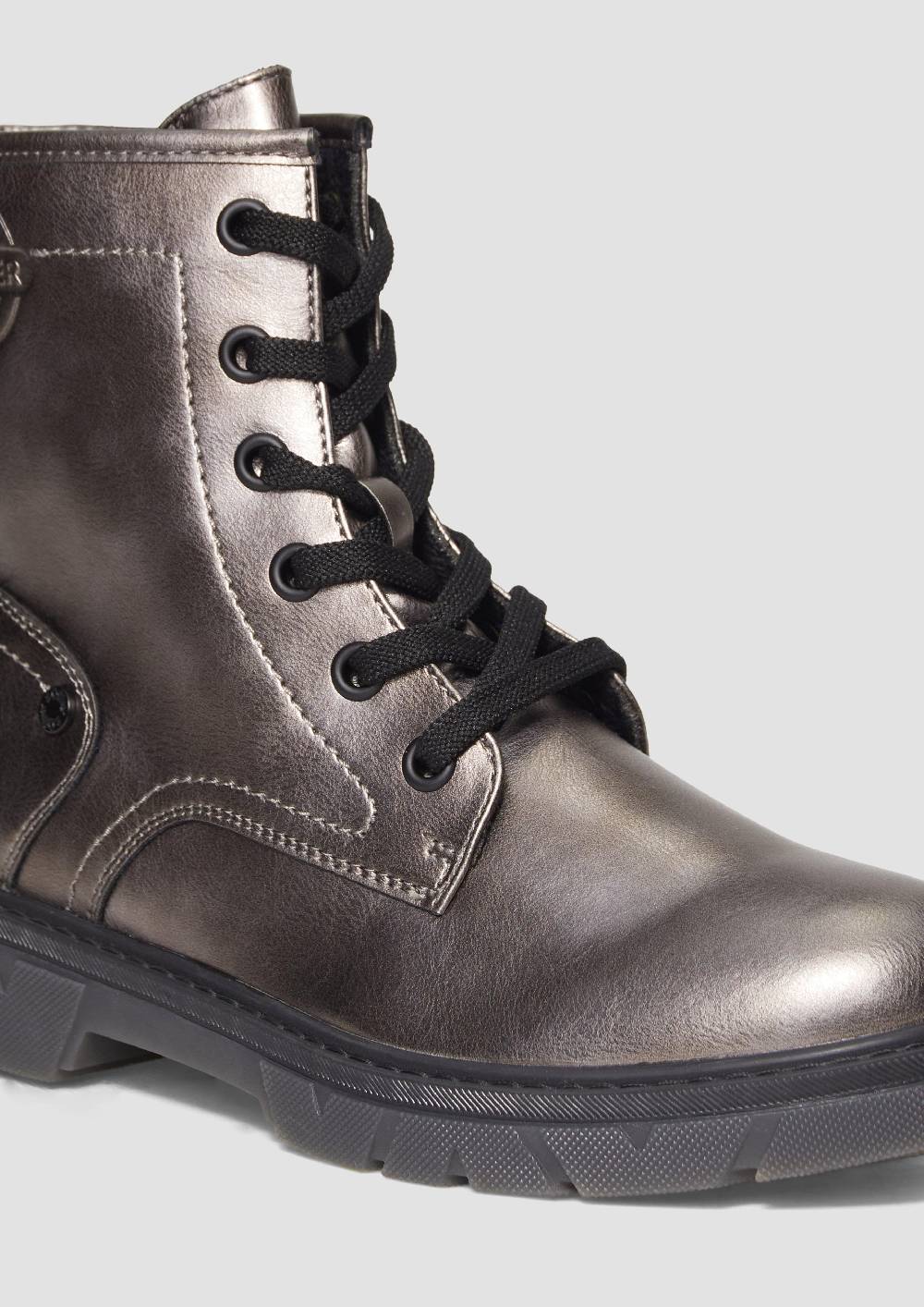 S.Oliver Stiefel mit Schnürung und Reißverschluss Sonderangebot