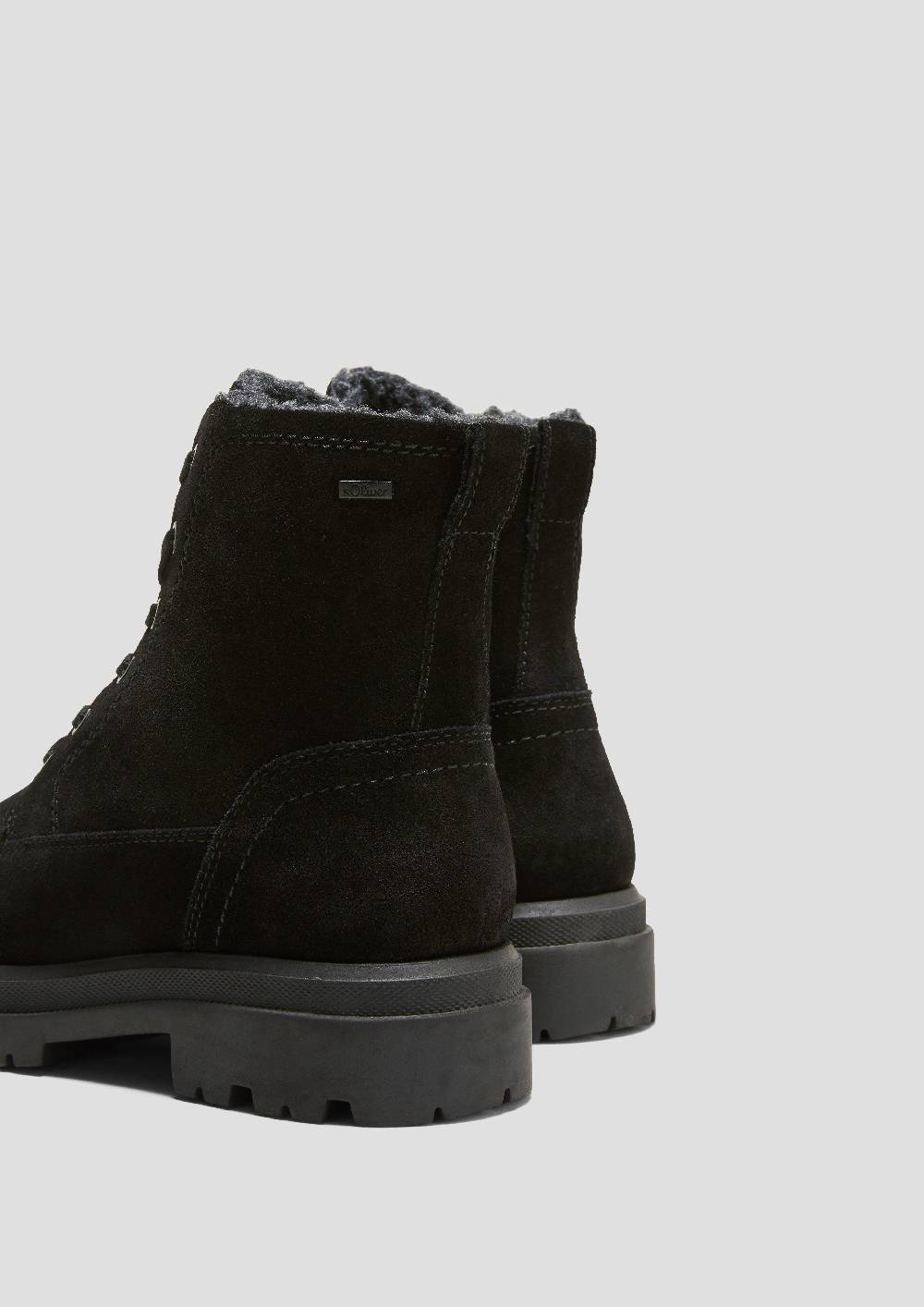 S.Oliver Gefütterte Stiefel aus Veloursleder Versandkostenfrei