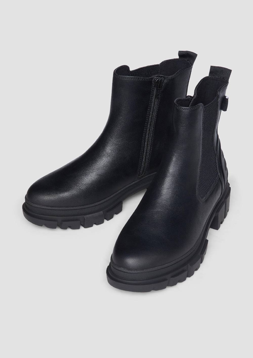 S.Oliver Chelsea Boots mit Kontrast-Detail Großer Ausverkauf