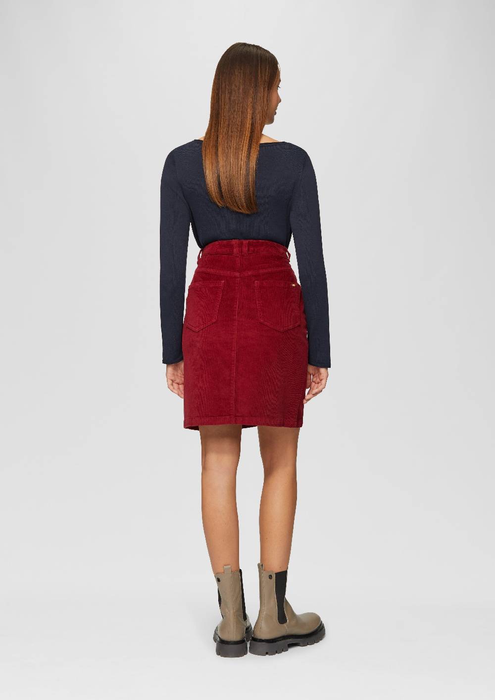 S.Oliver Leichter Feinstrickpullover mit Rollkante Black Friday