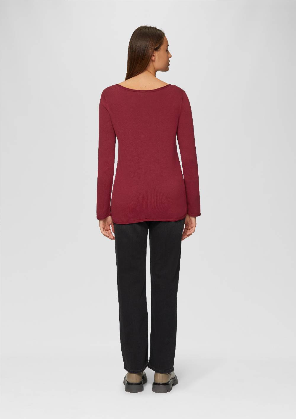 S.Oliver Leichter Feinstrickpullover mit Rollkante Cyber Monday