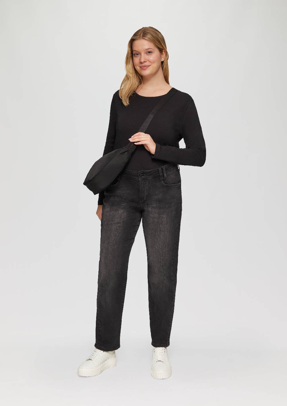 S.Oliver Jeans / Curvy Fit / Mid Rise / Semi Wide Leg Vatertagsangebot