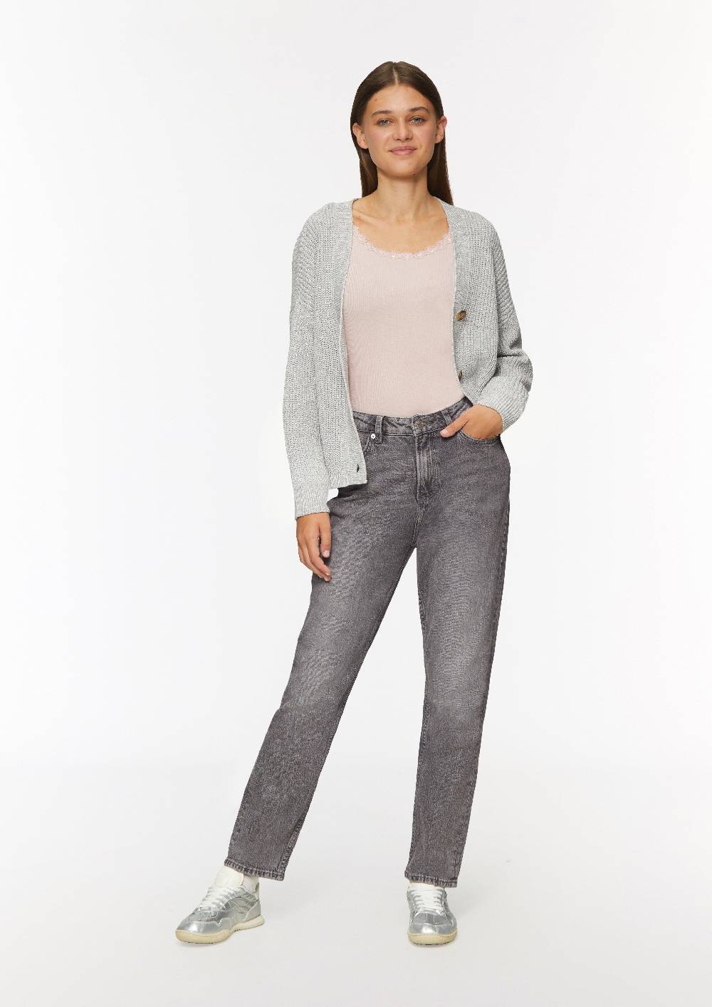 S.Oliver Ankle-Jeans Tizie / Slim Fit / High Rise / Tapered Leg / Inch Sizes Neuheiten