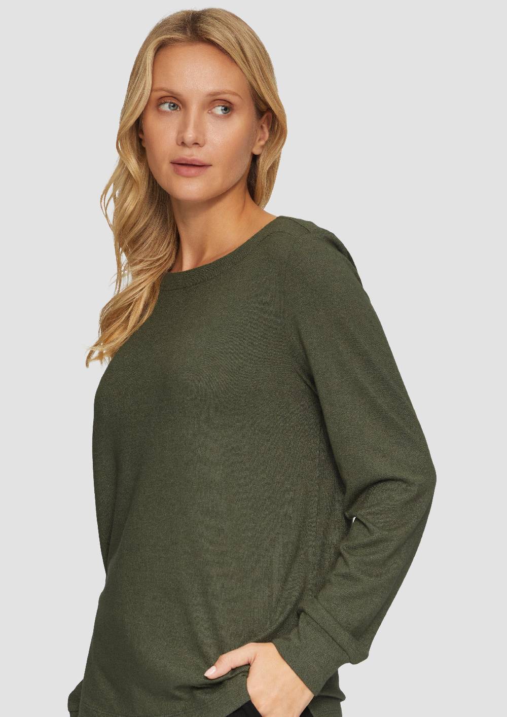 S.Oliver Weiches Longsleeve aus Jerseystrick Riesige Ersparnisse