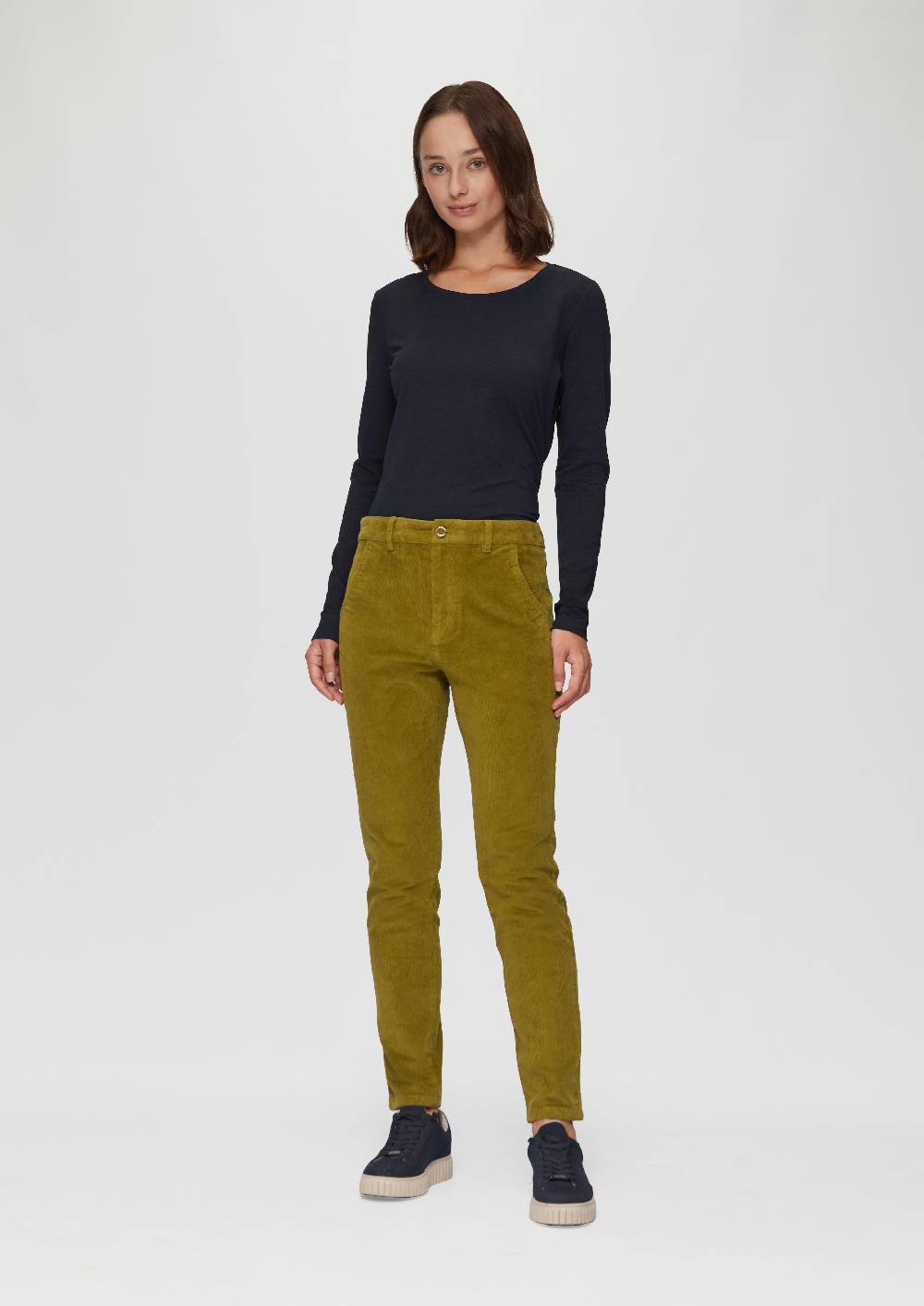 S.Oliver Longsleeve aus Baumwollstretch Tiefpreis