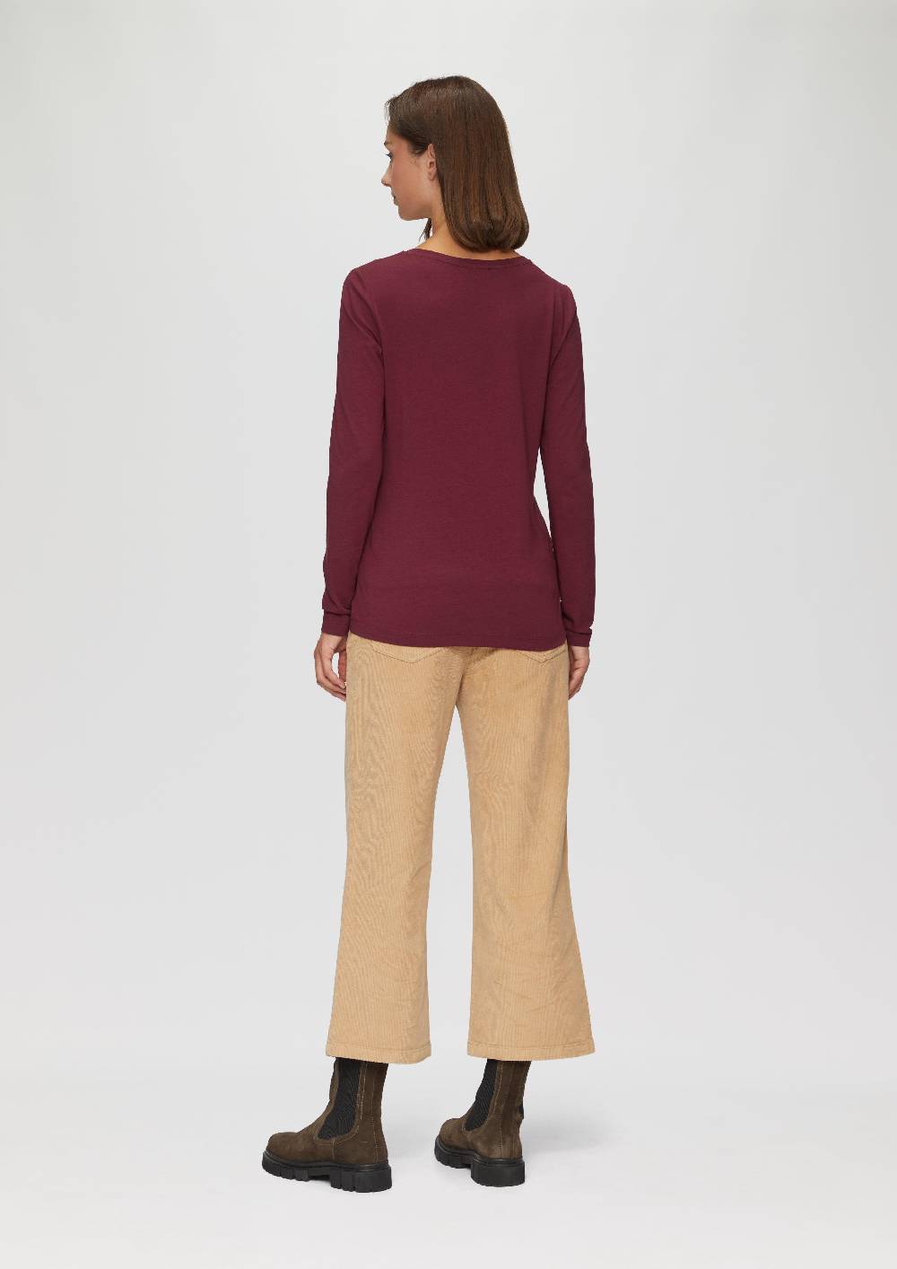 S.Oliver Longsleeve aus Baumwollstretch Super Sparpreis