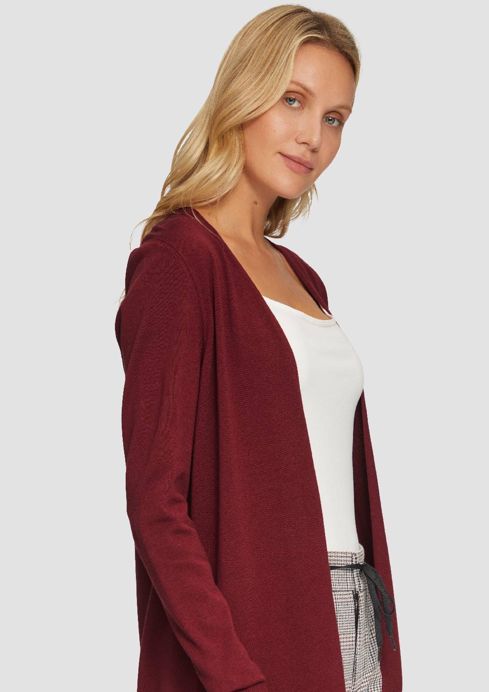 S.Oliver Cardigan aus Viskose-Baumwollmix Letzte 3 Tage