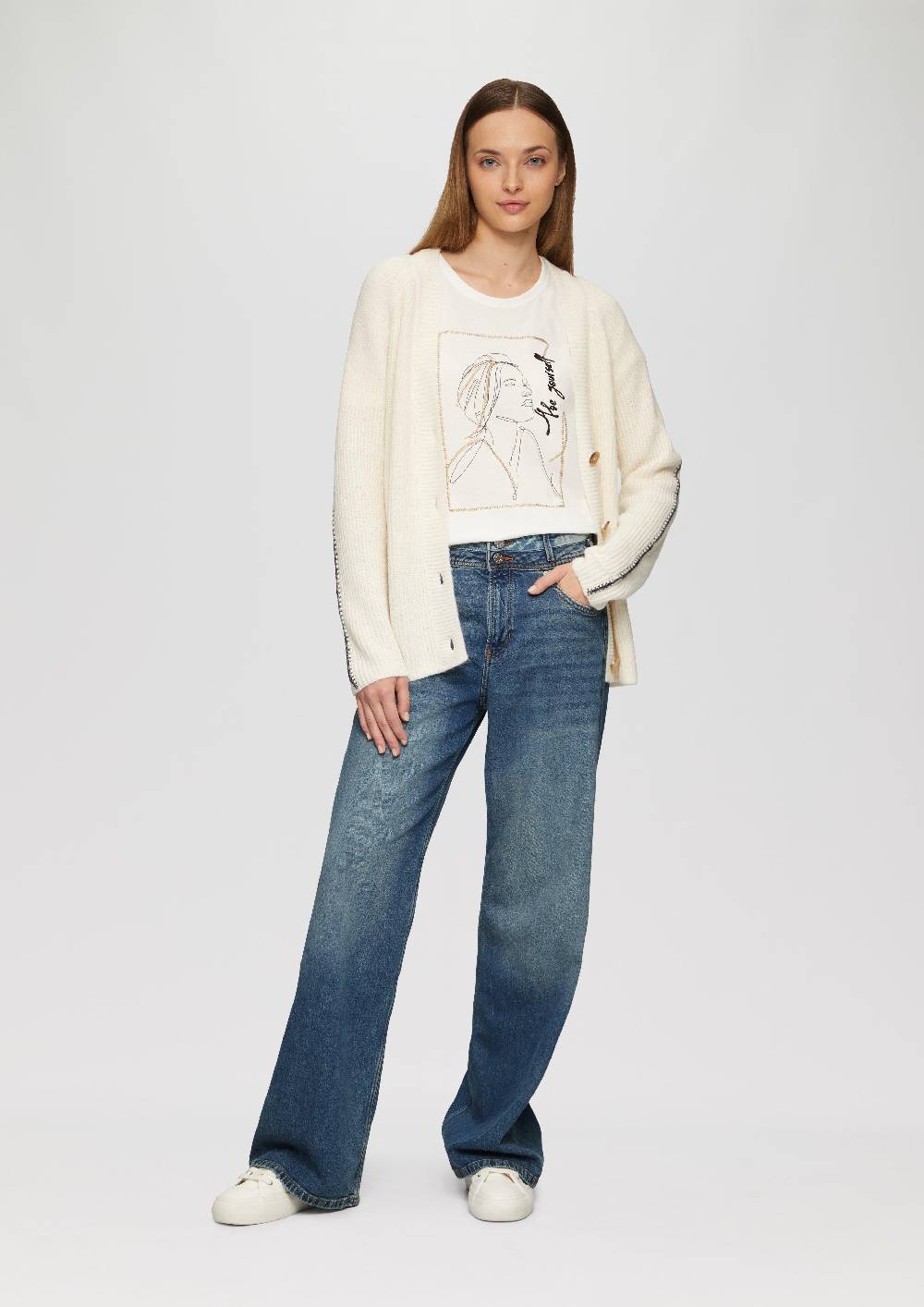 S.Oliver Jeans Suri / Regular Fit / High Rise / Wide Leg Neueste Stile