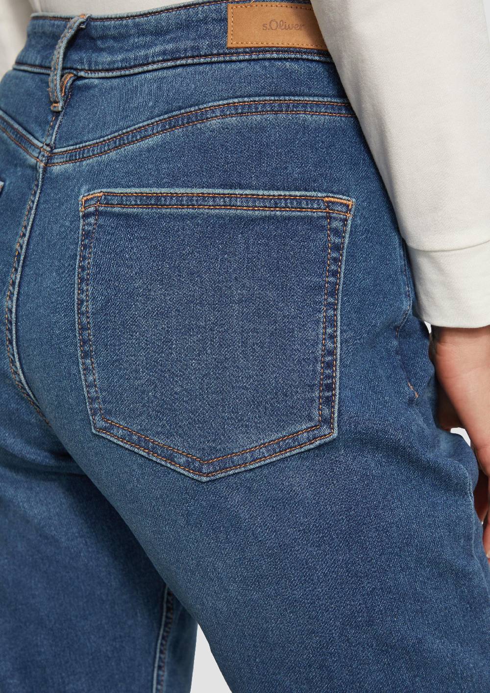 S.Oliver Ankle-Jeans Franciz / Relaxed Fit / Mid Rise / Slim Leg Letzte 2 Tage