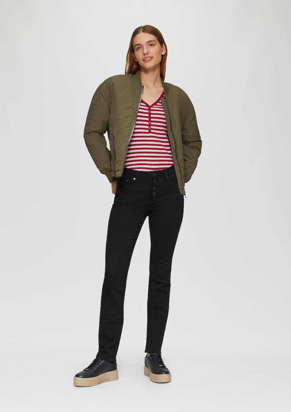 S.Oliver Jeans Betsy / Slim Fit / Mid Rise / Slim Leg Letzter Tag