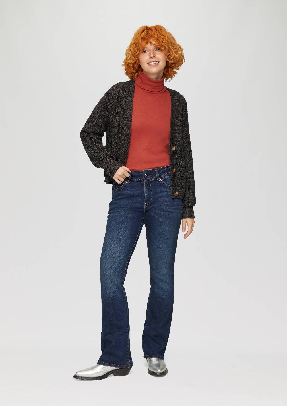 S.Oliver Jeans Catie / Slim Fit / Mid Rise / Bootcut Leg Nur für heute