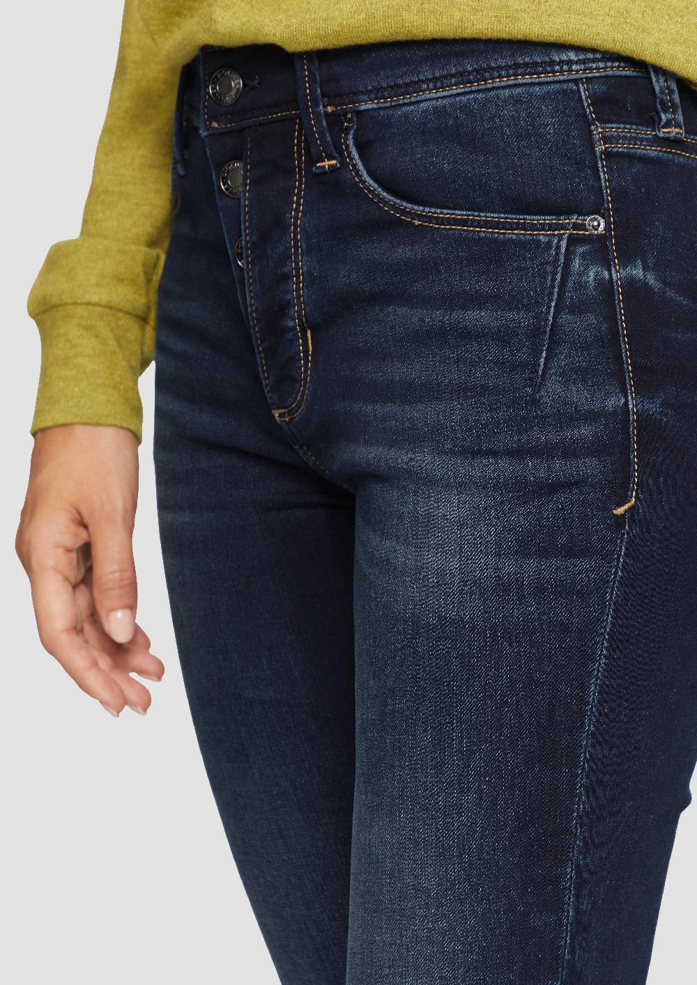 S.Oliver Jeans Betsy / Slim Fit / Mid Rise / Slim Leg Vierteljährliche Förderung