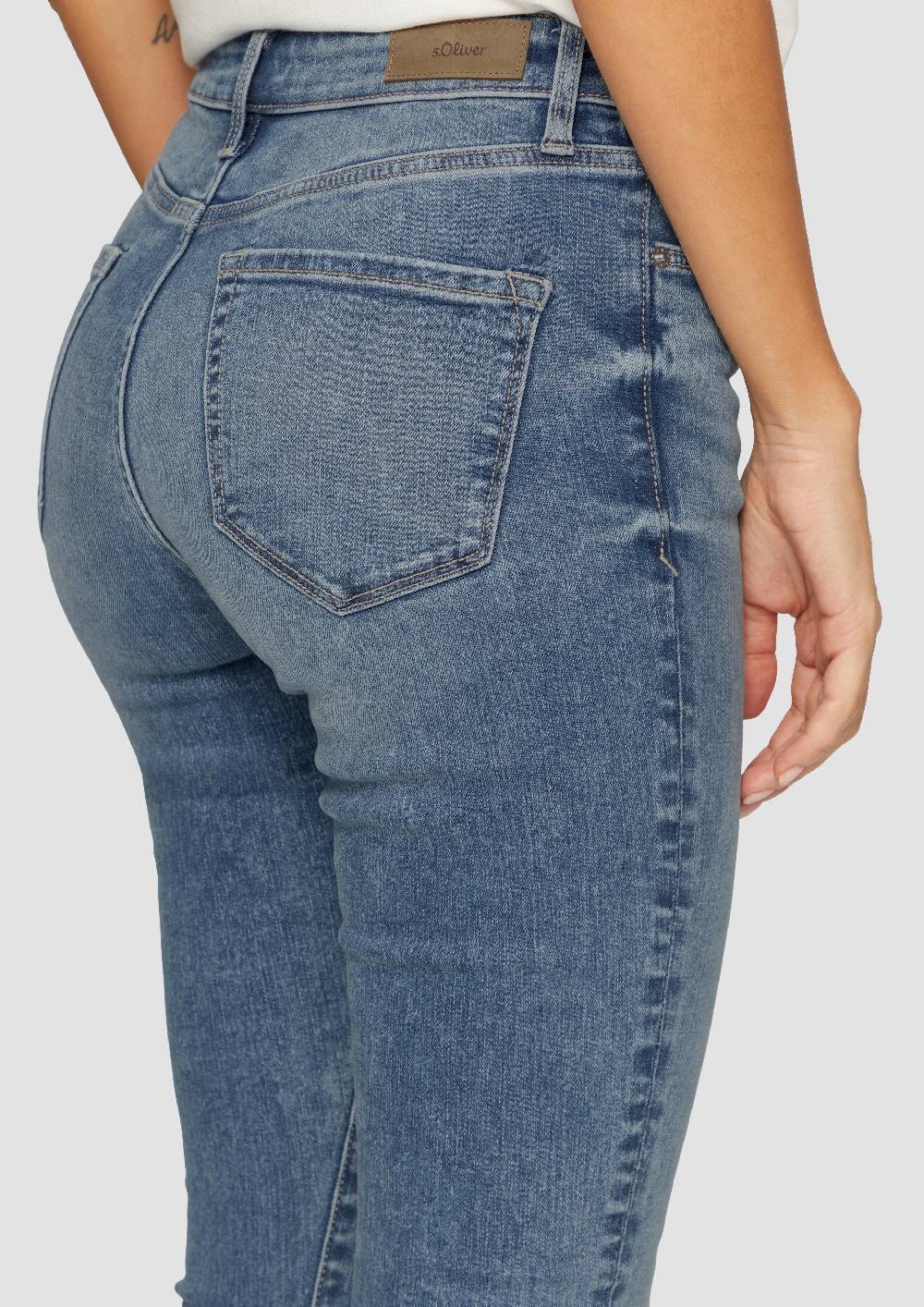 S.Oliver Jeans Izabell / Skinny Fit / Mid Rise / Skinny Leg Super Rabatt