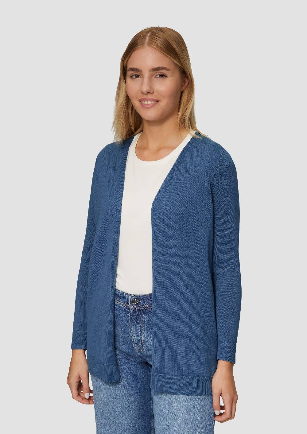 S.Oliver Cardigan aus Baumwollmix 50% Rabatt mit kostenlosem Versand