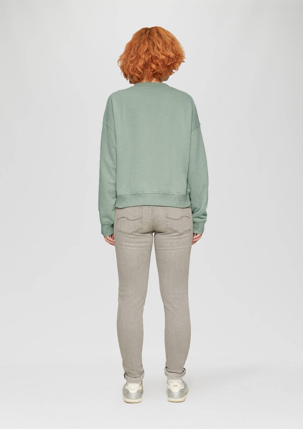 S.Oliver Lockeres Sweatshirt mit überschnittener Schulter Fabrikladen