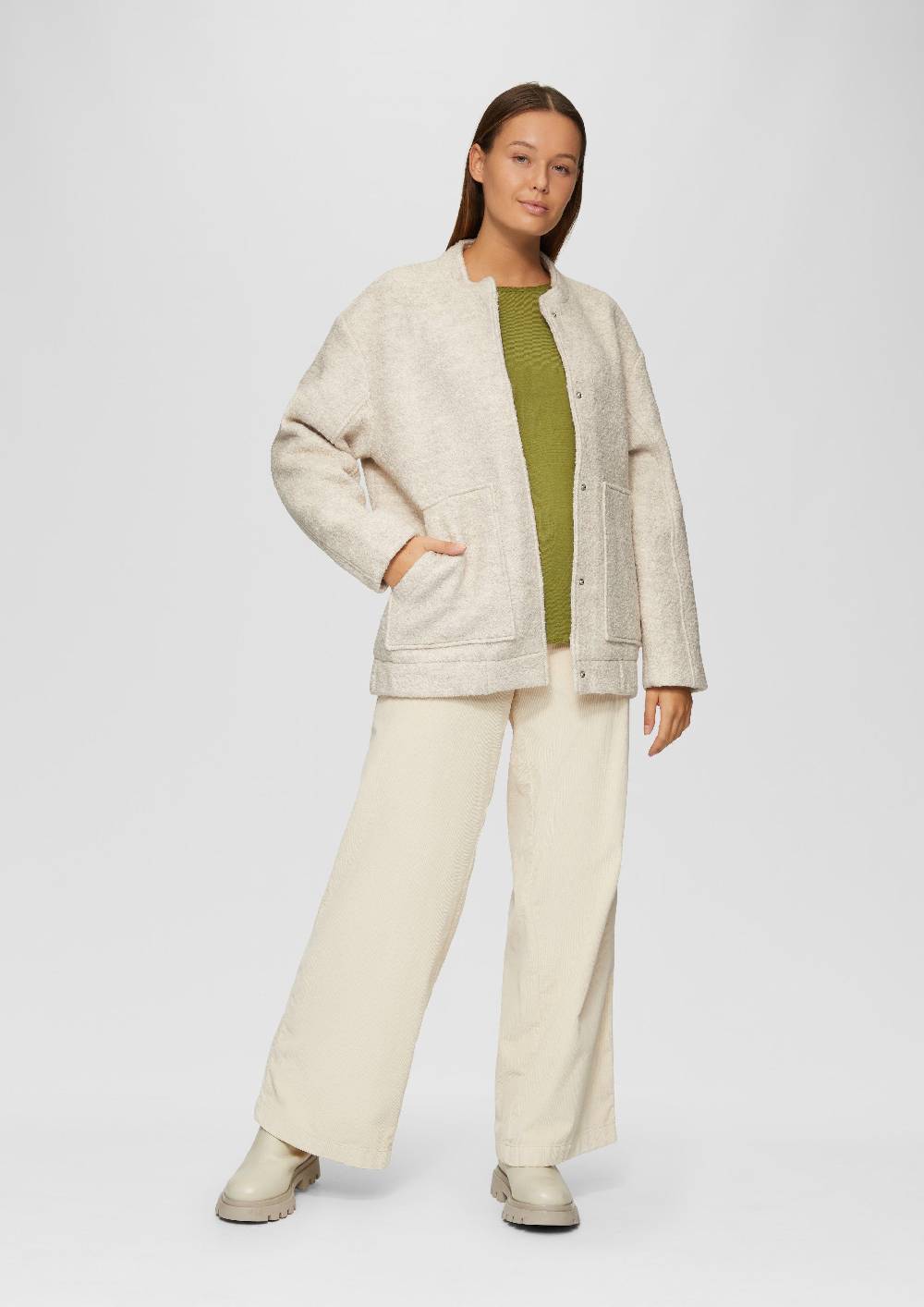 S.Oliver Leichter Feinstrickpullover mit Rollkante Black Friday Preise