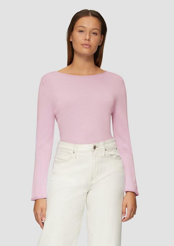 S.Oliver Leichter Feinstrickpullover mit Rollkante zollfrei