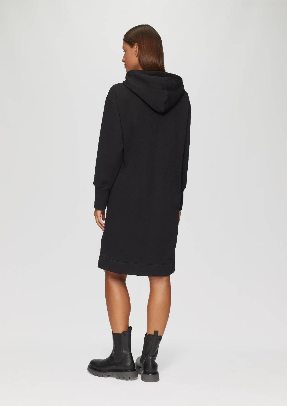 S.Oliver Sweatkleid mit Eingrifftaschen und vorgesetzter Seitennaht Outlet
