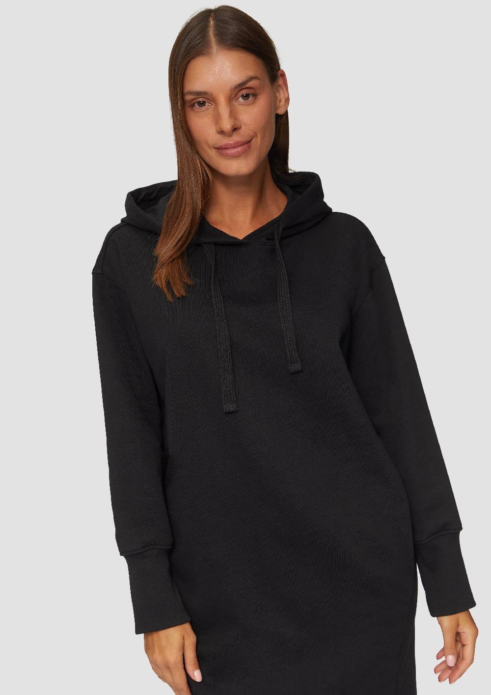 S.Oliver Sweatkleid mit Eingrifftaschen und vorgesetzter Seitennaht Outlet