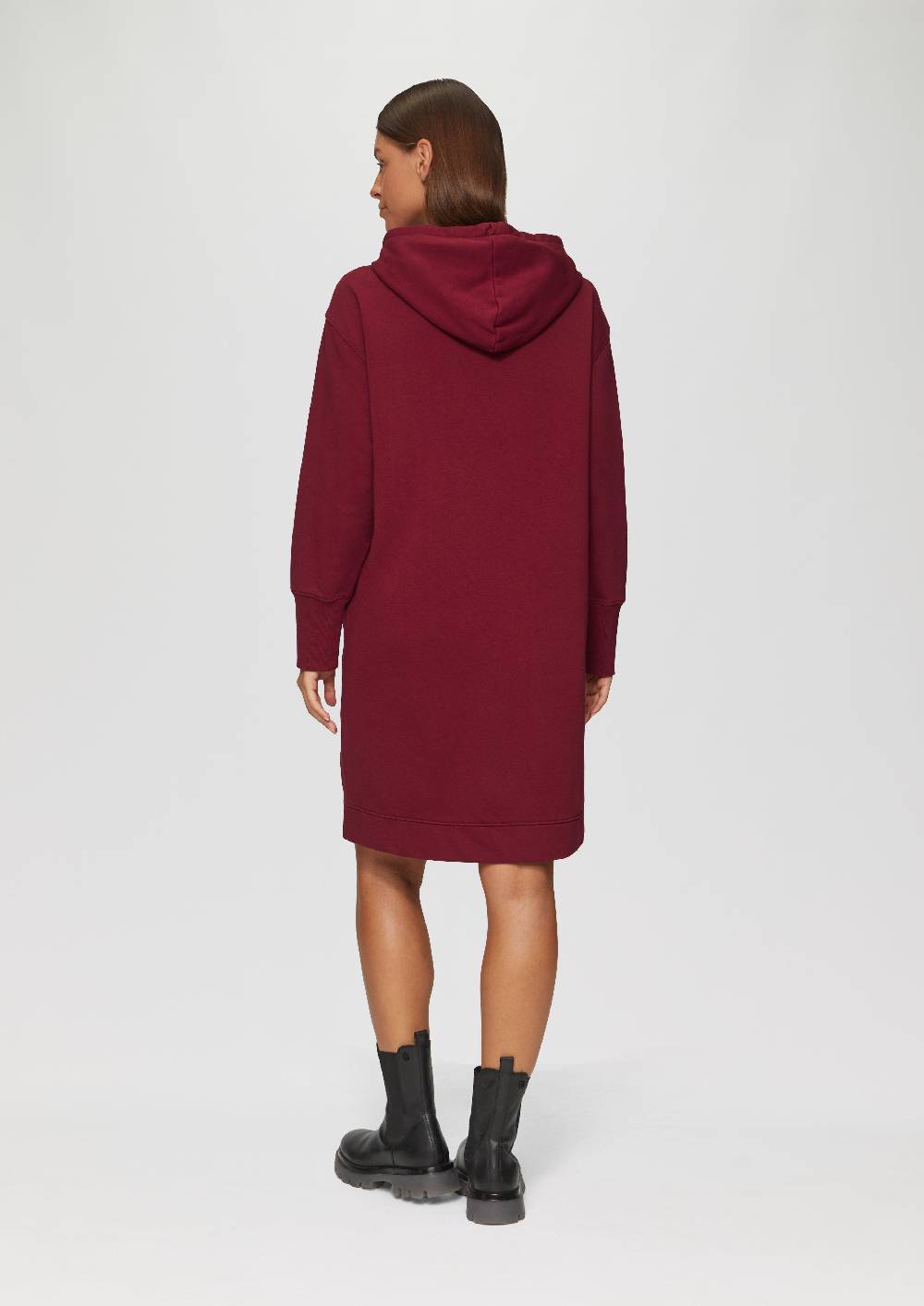 S.Oliver Sweatkleid mit Eingrifftaschen und vorgesetzter Seitennaht Auslauf