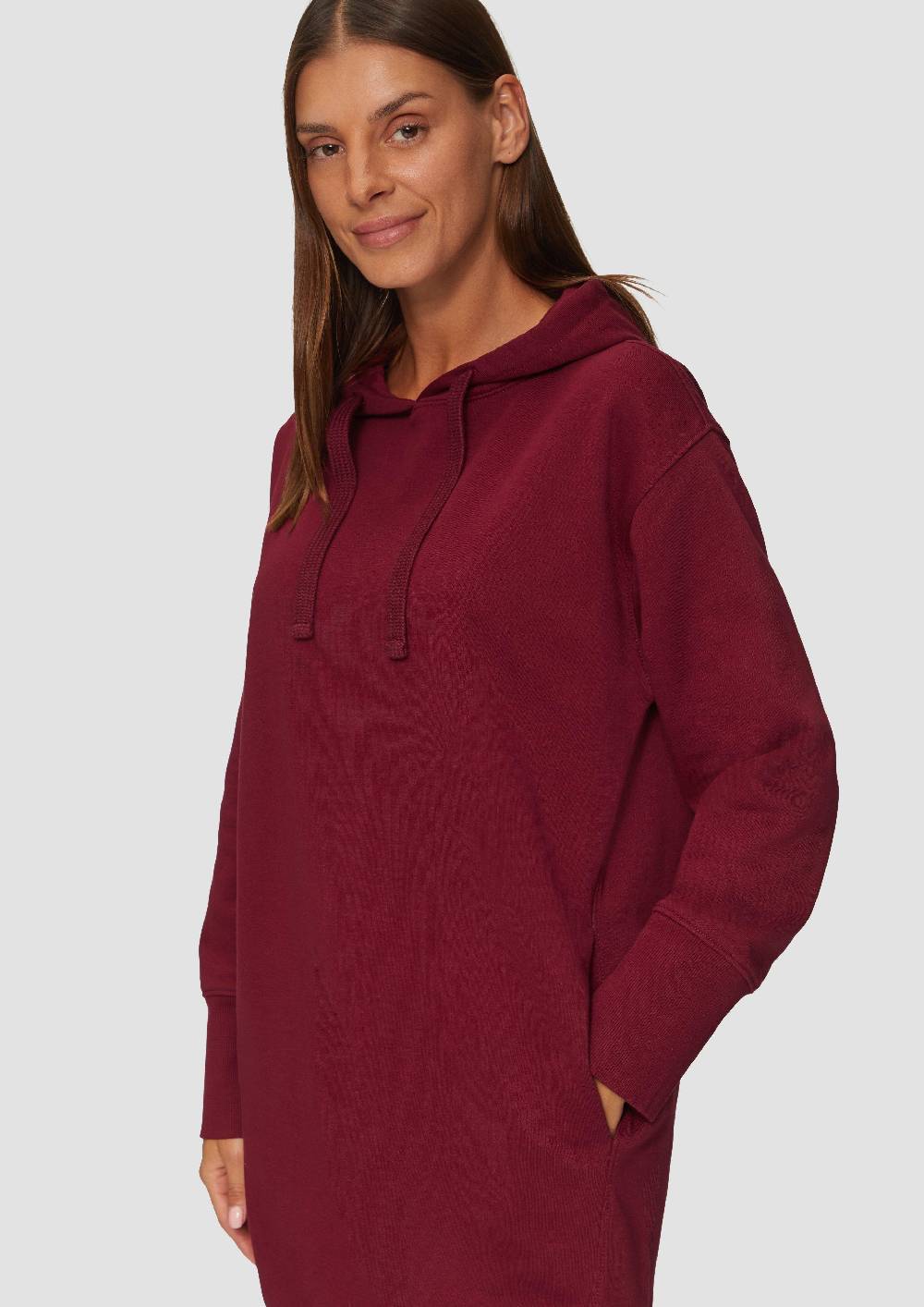 S.Oliver Sweatkleid mit Eingrifftaschen und vorgesetzter Seitennaht Auslauf