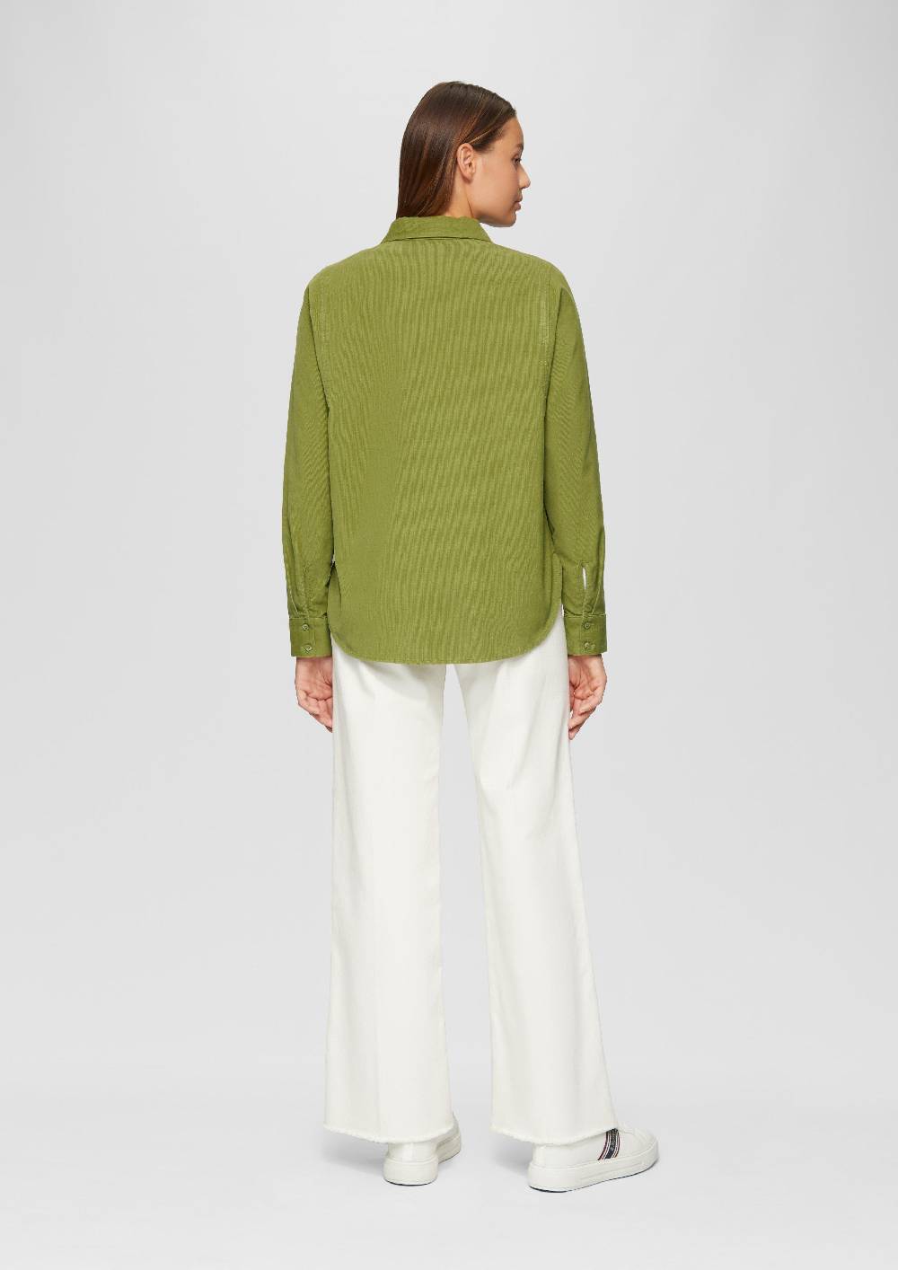 S.Oliver Cordbluse im Relaxed Fit mit Naht-Details Begrenztes Angebot