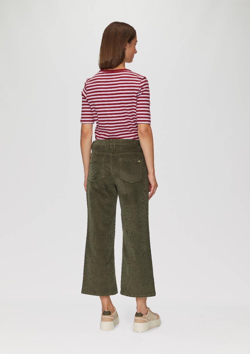 S.Oliver Elastische Culotte aus Cord Online Shopping