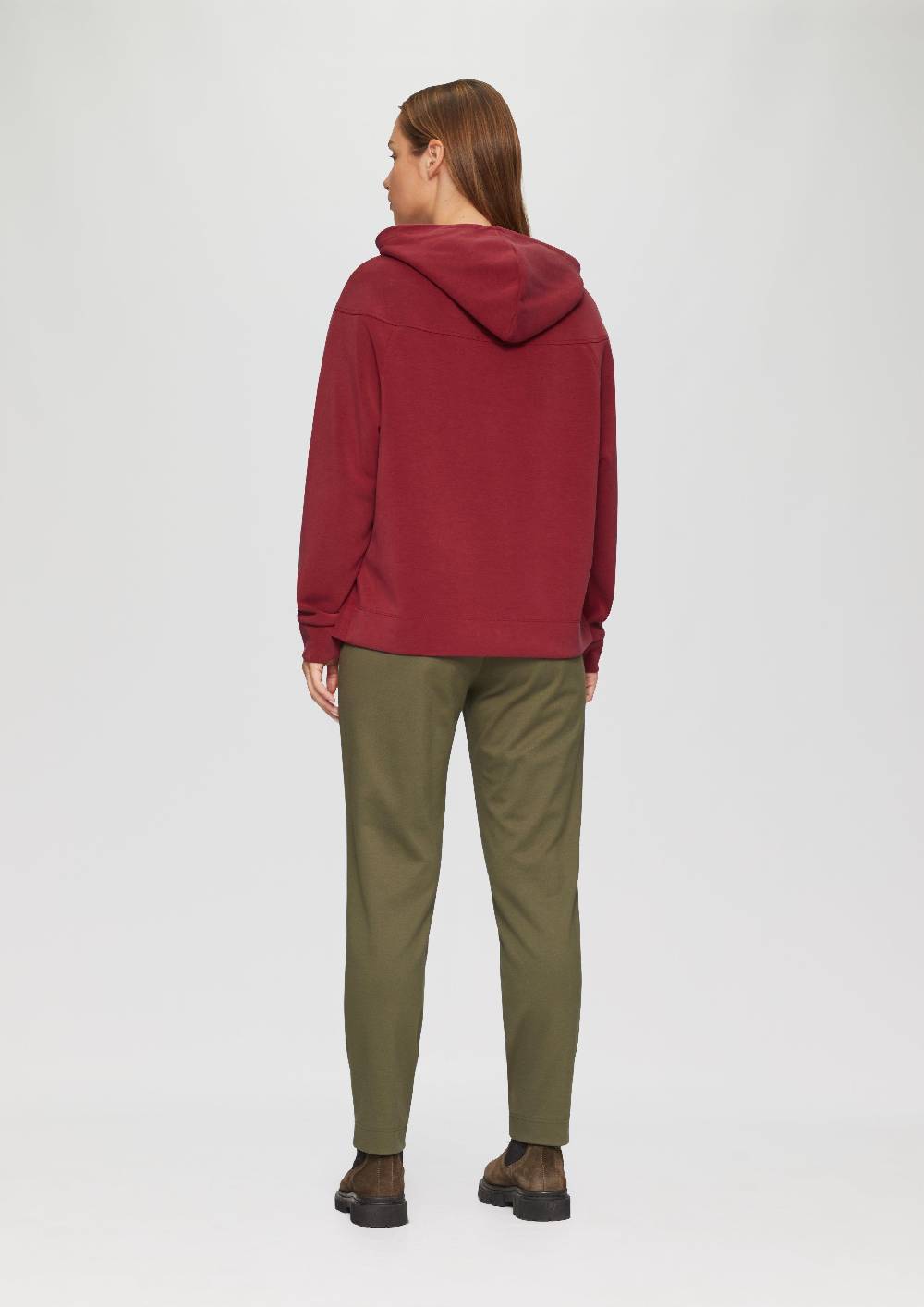 S.Oliver Hoodie aus Scuba im Relaxed Fit Cyber Monday