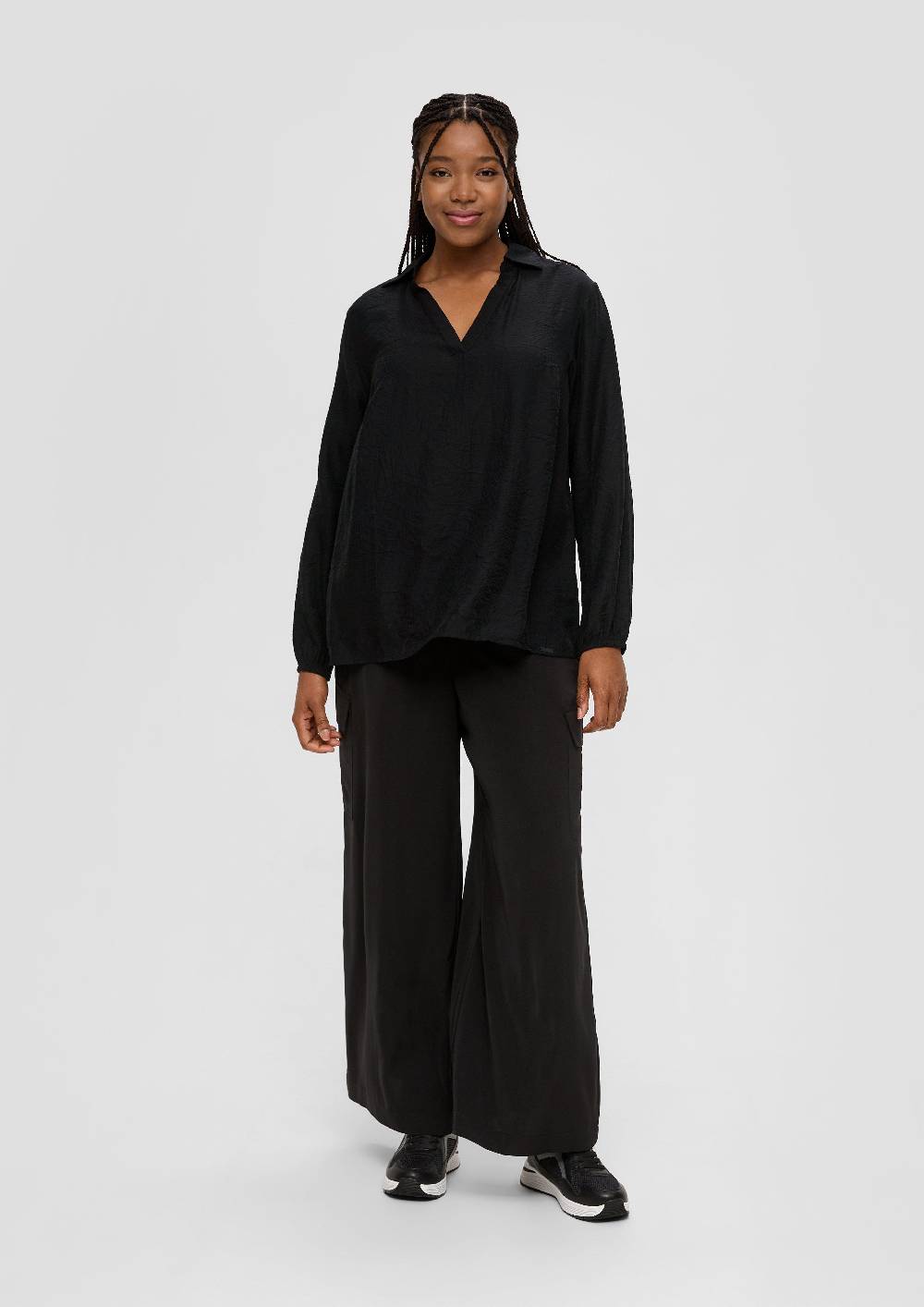 S.Oliver Hemdbluse mit Dobby-Struktur Osterangebot