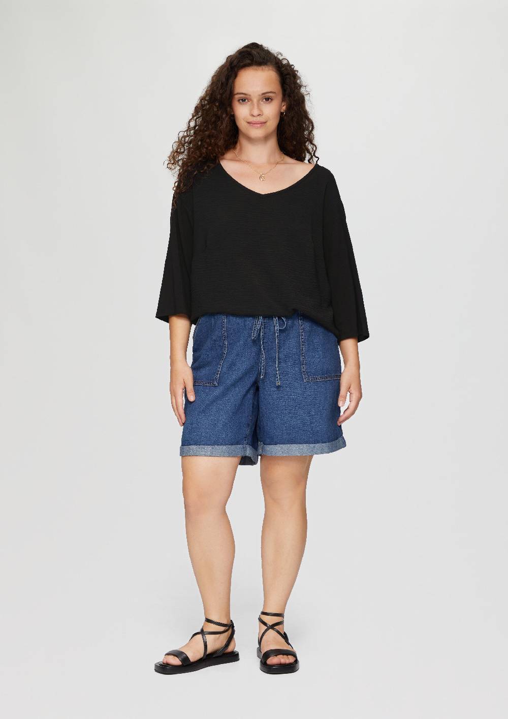 S.Oliver Shirt im Fabricmix und Loose Fit Vatertagsangebot
