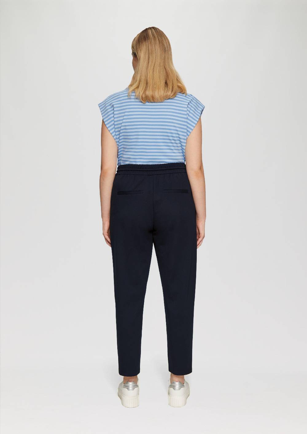 S.Oliver Interlock-Jogg Pants mit Gummizug Jubiläumsangebot