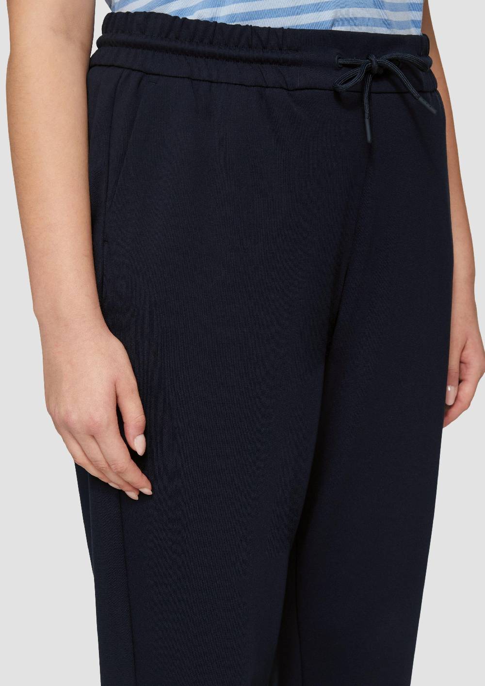 S.Oliver Interlock-Jogg Pants mit Gummizug Jubiläumsangebot