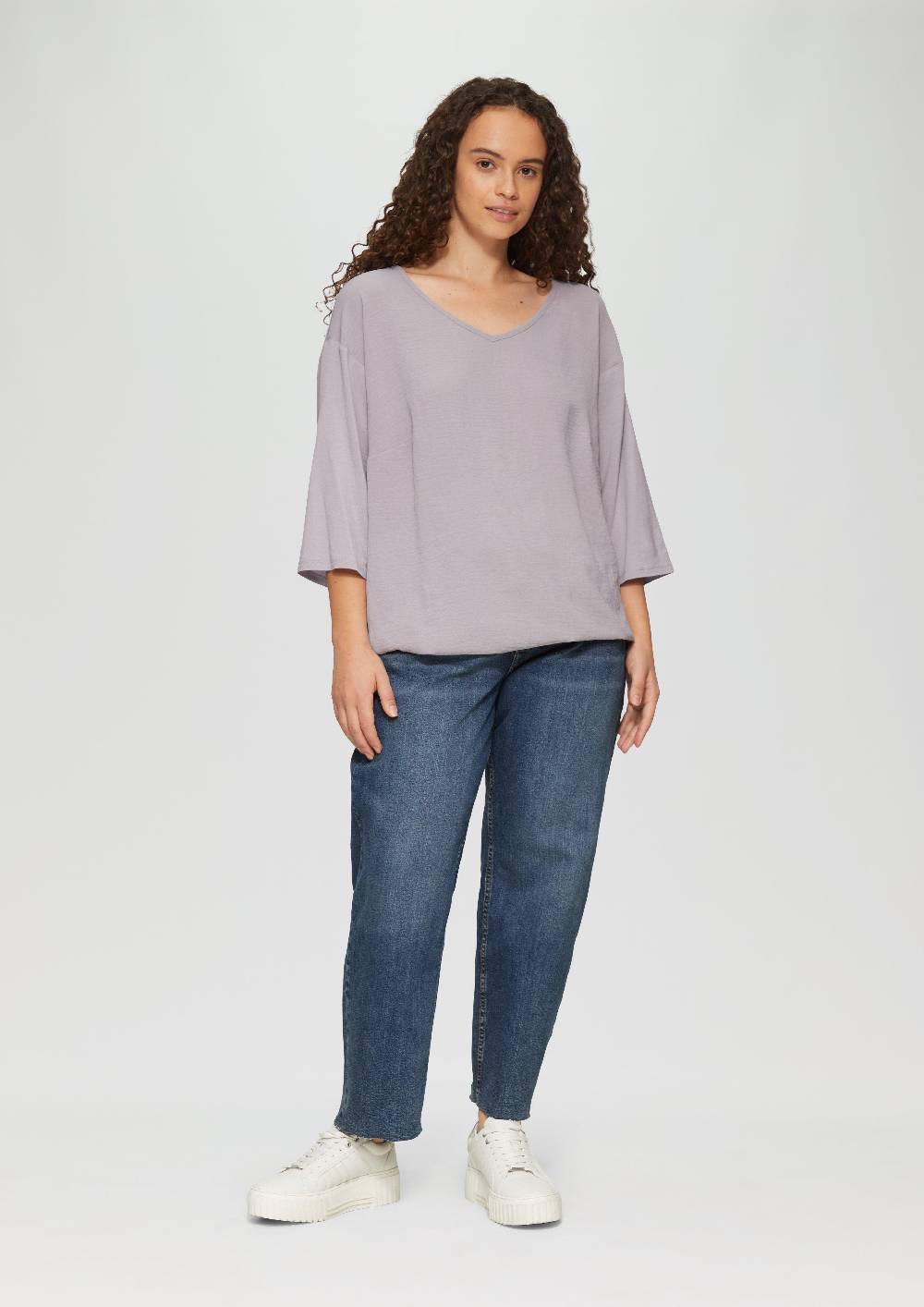 S.Oliver Cropped-Jeans / Slim Fit / Mid Rise / Straight Leg Zeitlich begrenztes Angebot