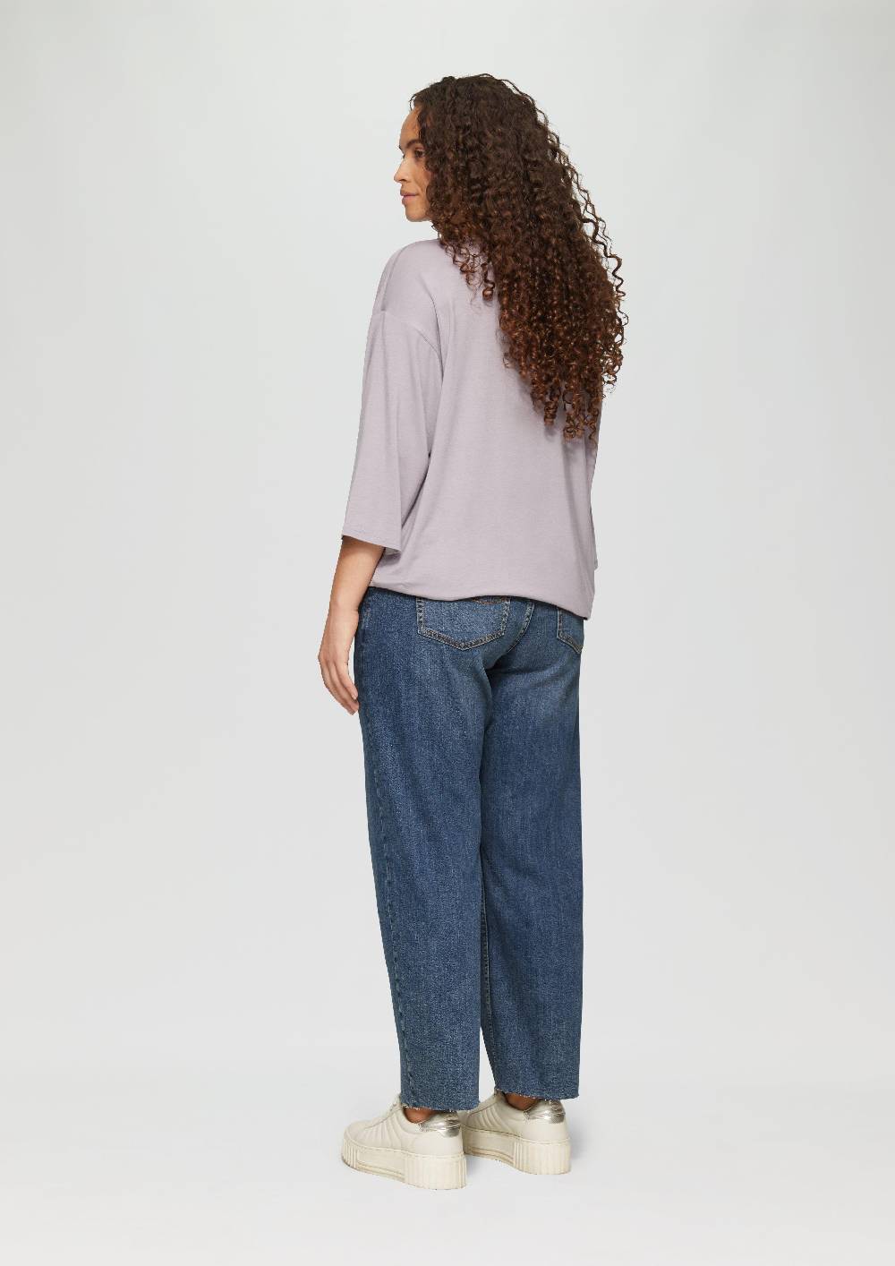 S.Oliver Cropped-Jeans / Slim Fit / Mid Rise / Straight Leg Zeitlich begrenztes Angebot