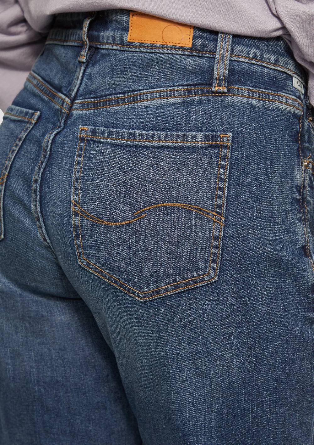 S.Oliver Cropped-Jeans / Slim Fit / Mid Rise / Straight Leg Zeitlich begrenztes Angebot