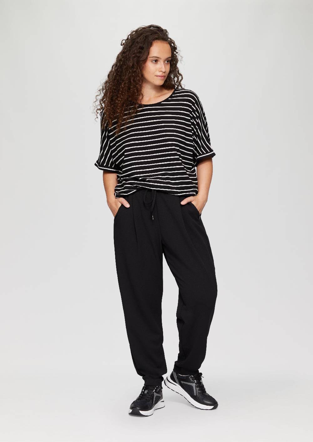 S.Oliver Jogpants aus Interlock-Crêpe Blitzangebot
